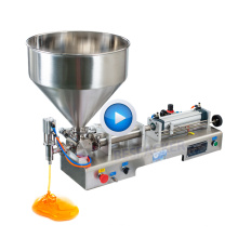 Bespacker Semi - Auto Hot Sale High quality Pneumatic Hand Operated Jam/Cream Filling Machine